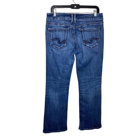 Silver Suki Slim Bootcut Jeans W32/L31 Stretch - Picture 4 of 12